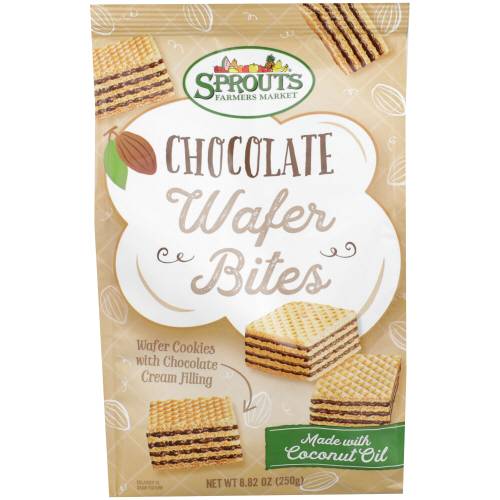 Sprouts Chocolate Wafer Bites