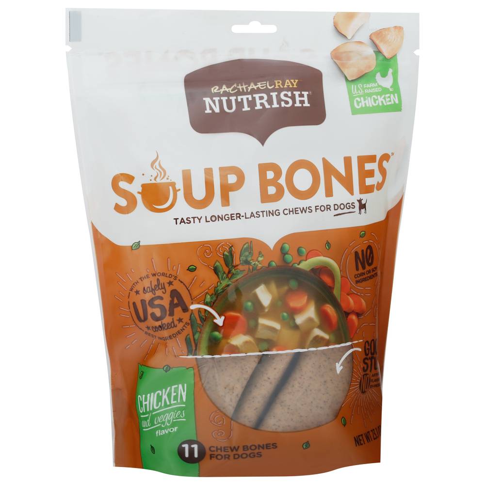 Nutrish Soup Bones Chicken and Veggies Dog Food (1.44 lbs, 11 ct)