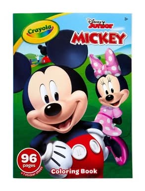 Crayola Mickey & Minnie Mouse 96pg Coloring Book