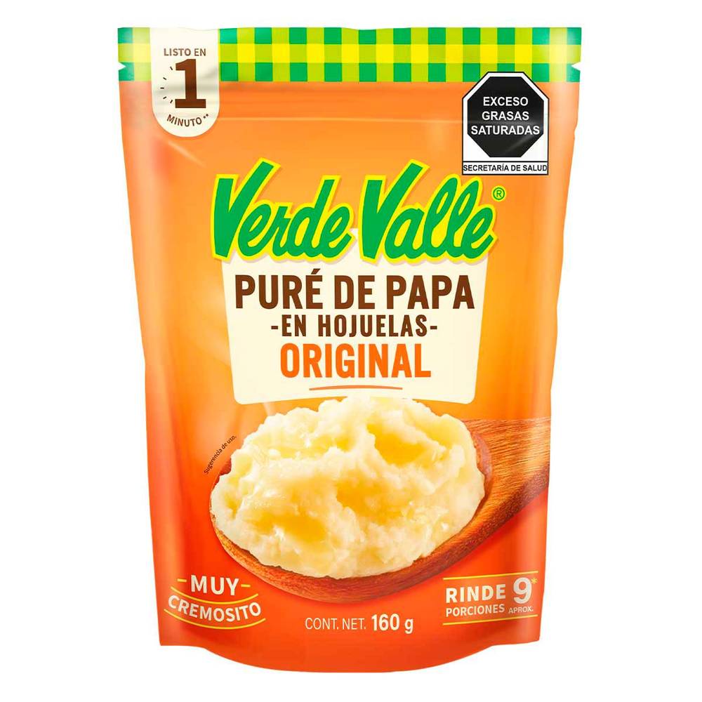 Verde Valle · Puré de papa cremoso en polvo (160 g)