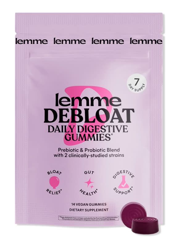 Lemme Debloat: Daily Digestive Gummies 14 ct