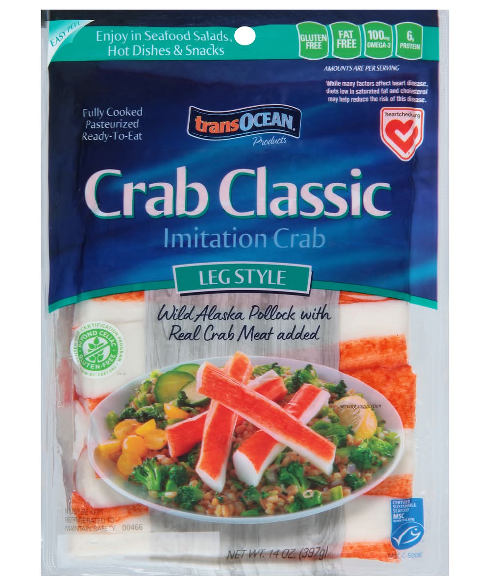 Transocean Crab Classic Imitation Leg Style (14 oz)
