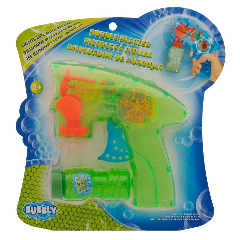 Bubbly Bubble Blaster Gun Plus Party Soap, Assorted