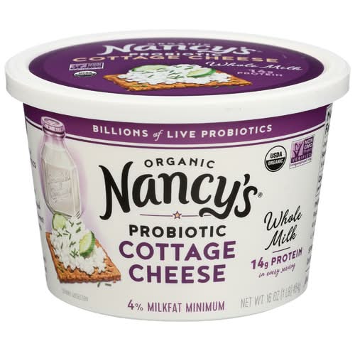Nancy's Organic Whole Milk Cottage Cheese
