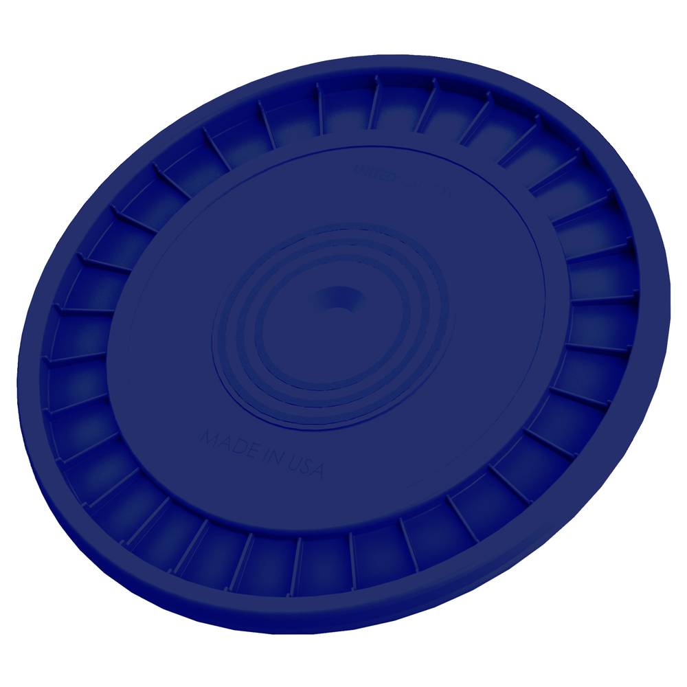 United Solutions 5-Gallon Blue Plastic Bucket Lid | PN0154