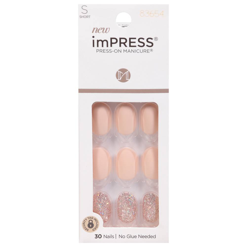 imPRESS Press-On Manicure Evanesce Short Length Nails (1.6 oz)