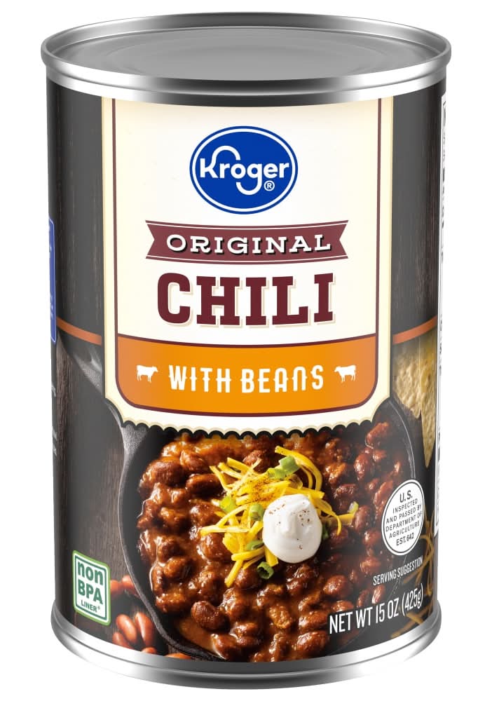 Kroger Original Chili With Beans (15 oz)