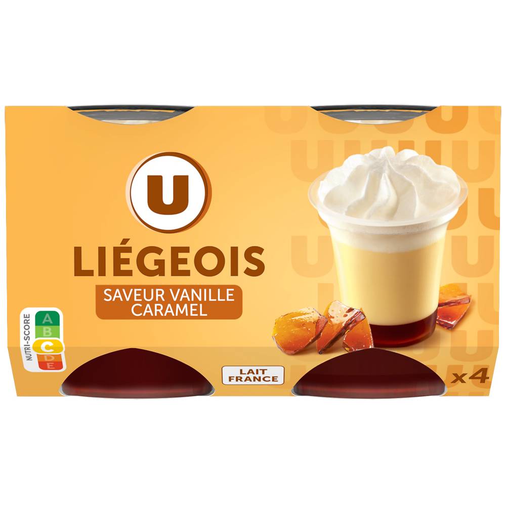 Les Produits U - Liège dessert, vanille, caramel (4)