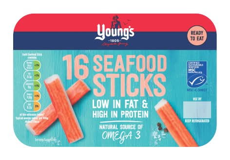 Young's Seafood Sticks (16 pack)