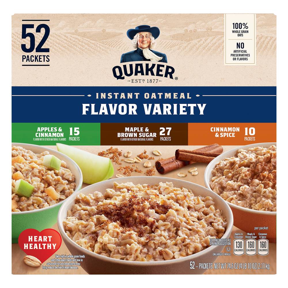 Quaker Instant Oatmeal (assorted)