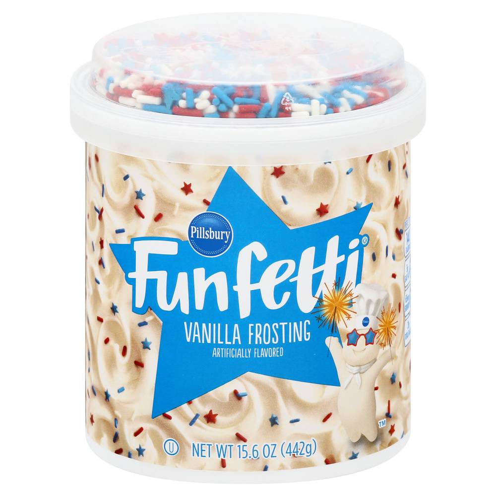 Pillsbury Funfetti Vanilla Frosting