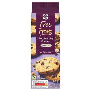 Co Op Free From Choc Chip Cookies 145g