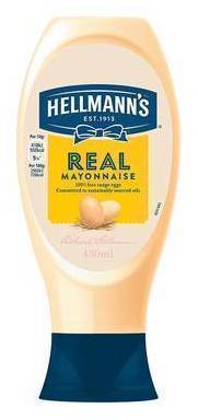 Hellmann's Real Squeezy mayonnaise 430ml