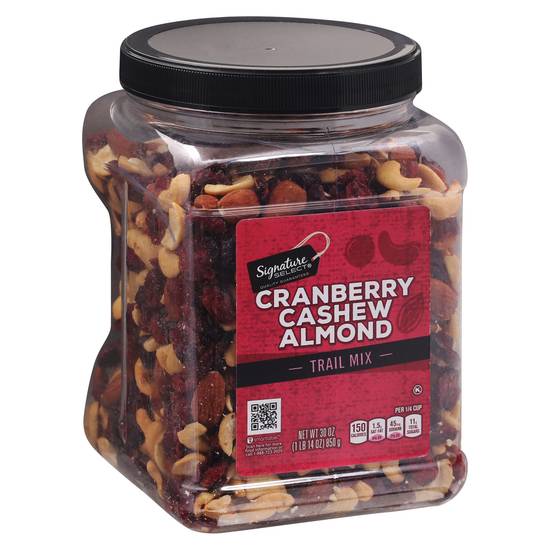 Signature Select Cashew Cranberry Almond Trail Mix (30 oz)