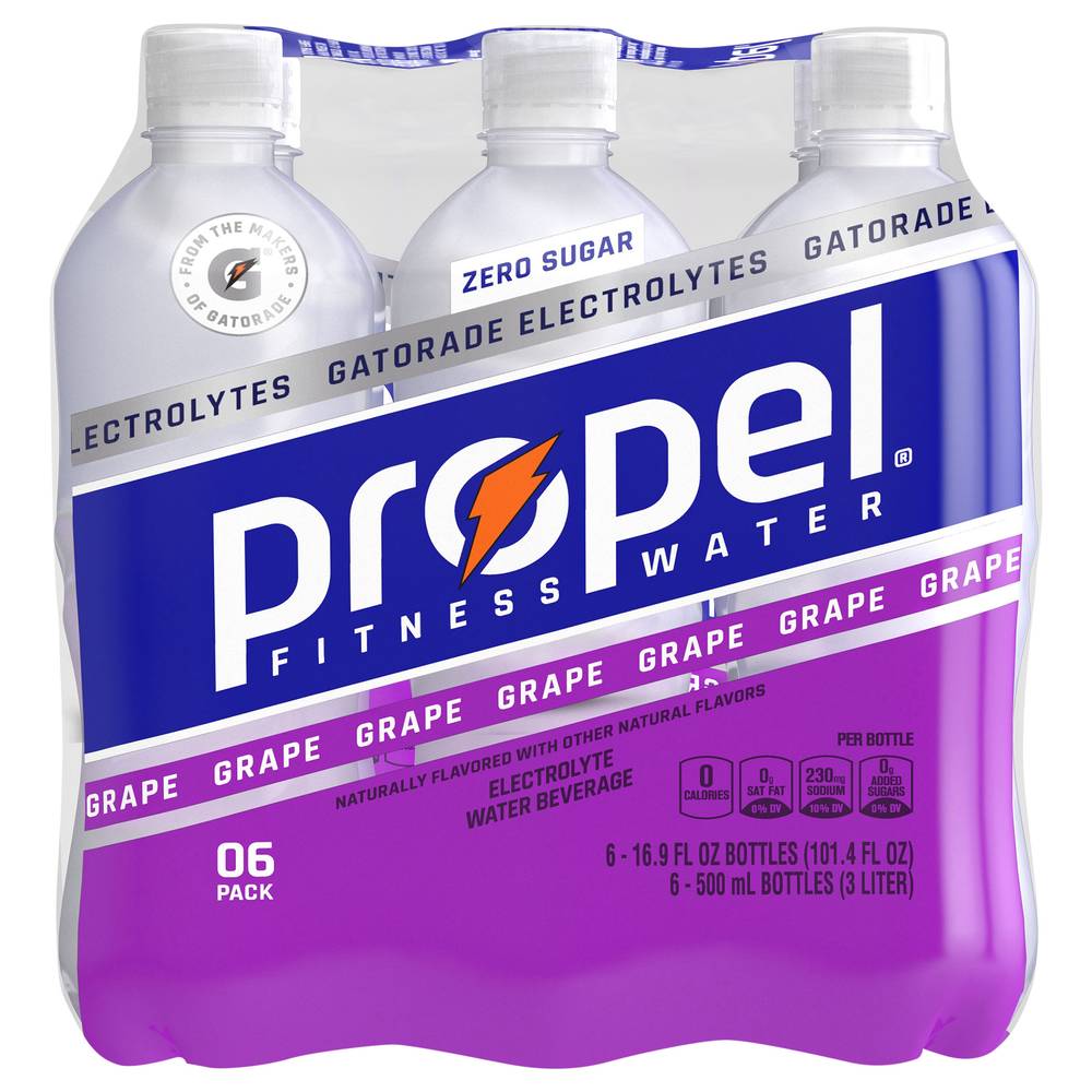 Propel Electrolyte Water, Grape (16.9 fl oz)