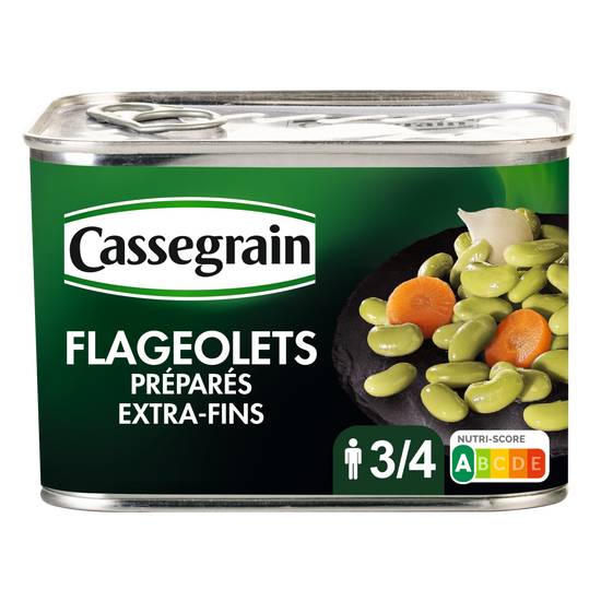 Cassegrain - Flageolets préparés extra fins