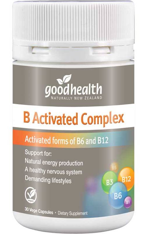 Good Health B Activated Complex Capsules 30s