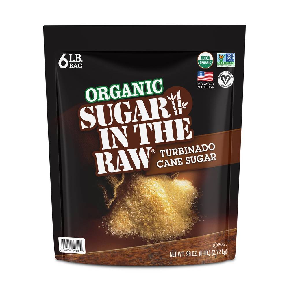 Sugar In The Raw Organic Turbinado Cane Sugar (96 oz)