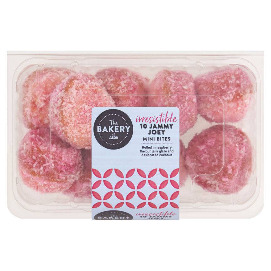 The Bakery At ASDA Jammy Joey Mini Bites (Raspberry) (10 ct)