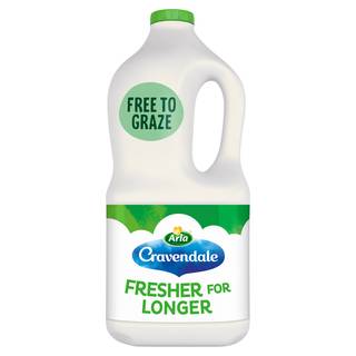 Cravendale Filtered Fresh Semi Skimmed Milk 2L Fresher for Longer