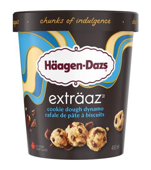 Haagen-Dazs Extraaz Cookie Dough Dynamo 450ml 88656
