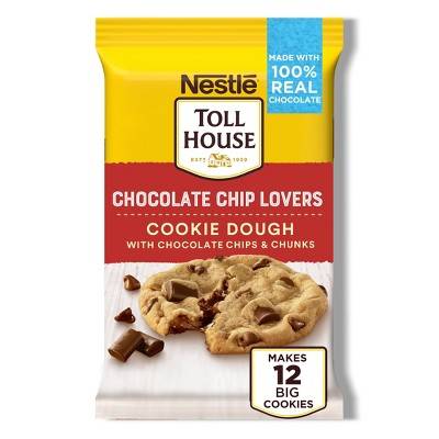 Nestle Toll House Ultimates Chocolate Chip Lovers Cookie Dough - 16oz/12ct