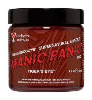 Manic Panic Super Naturals Tigers Eye Temporary Hair Color Cream - Brown - 4 fl oz