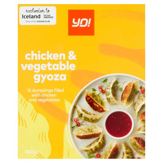 Yo! Chicken & Vegetable Gyoza