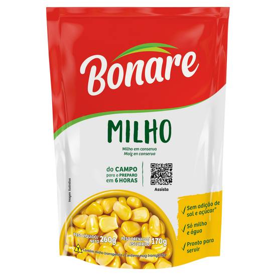 Bonare milho em conserva (260 g)