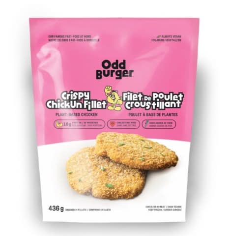 Odd Burger Plant-Based Crispy Chicken Fillet (436 g)