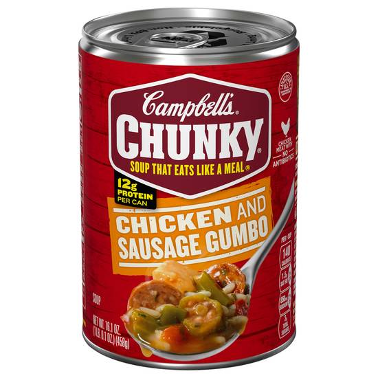 Campbell's Chunky Chicken & Sausage Gumbo Soup