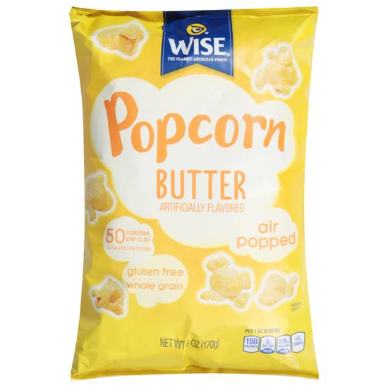 Wise Air Popped Popcorn (butter)