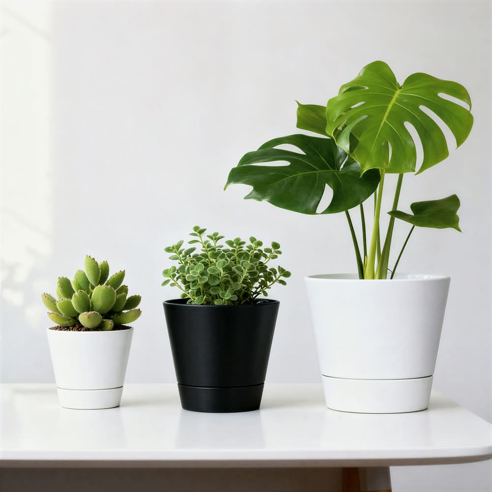 monstera plant potted Monstera Deliciosa Aurea Highly Variegated Rare and Exotic main image 1