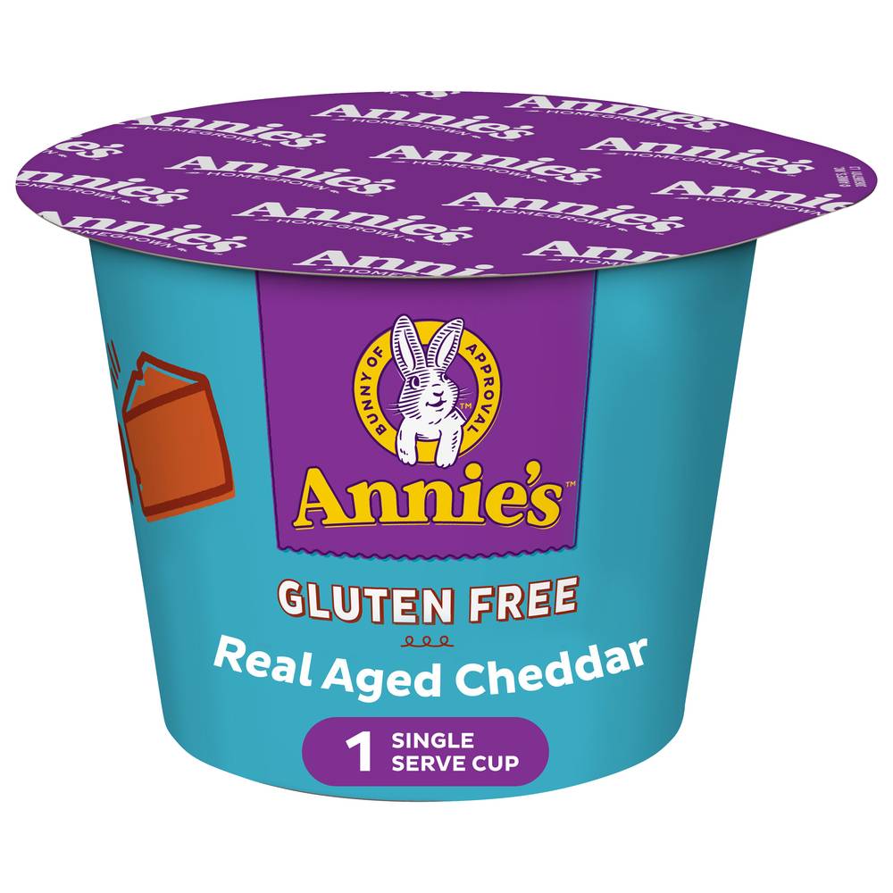 Annie's Gluten Free Rice Pasta & Cheddar (2 oz)