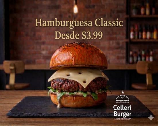 Celleri Burger (Sector El Jardín)