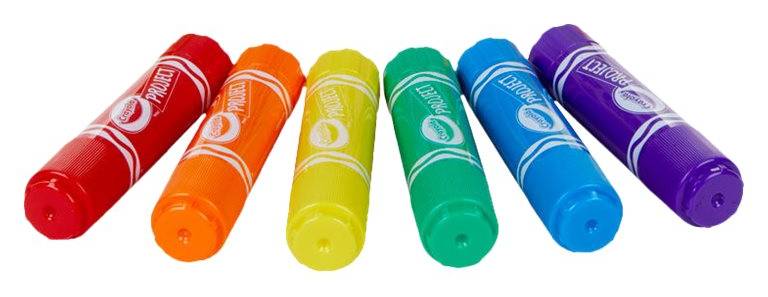 Crayola Quick Dry Paint Sticks, No Water Required, Art Supplies For Kids