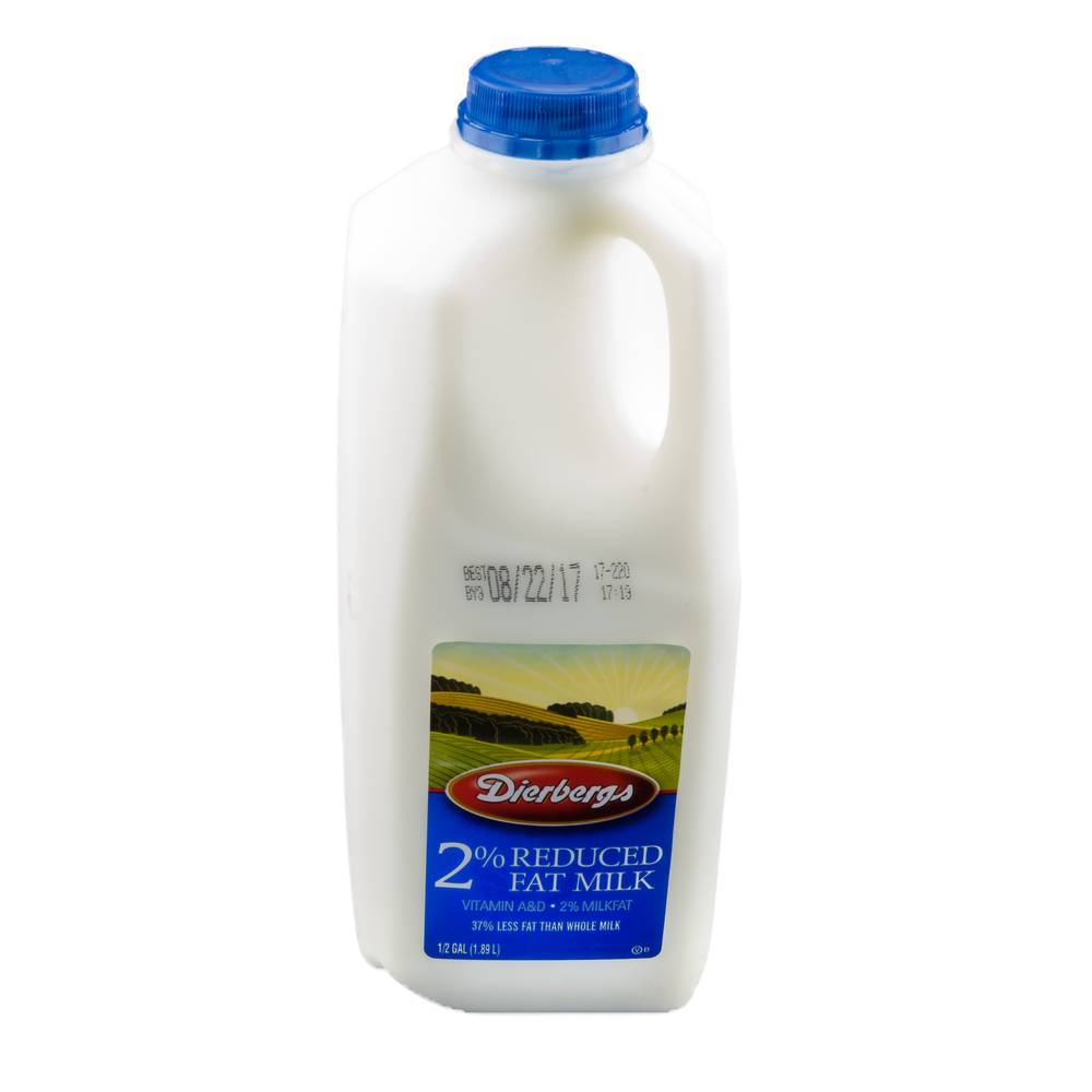 Dierbergs 2% Reduced Fat Milk (1.89 L)