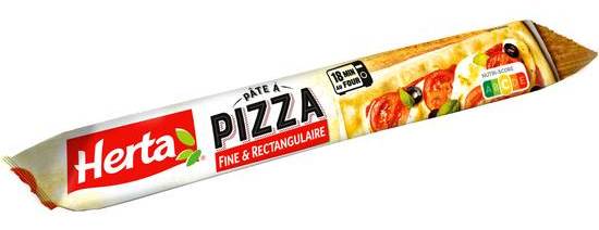 Herta fine & rectangulaire pâte à pizza