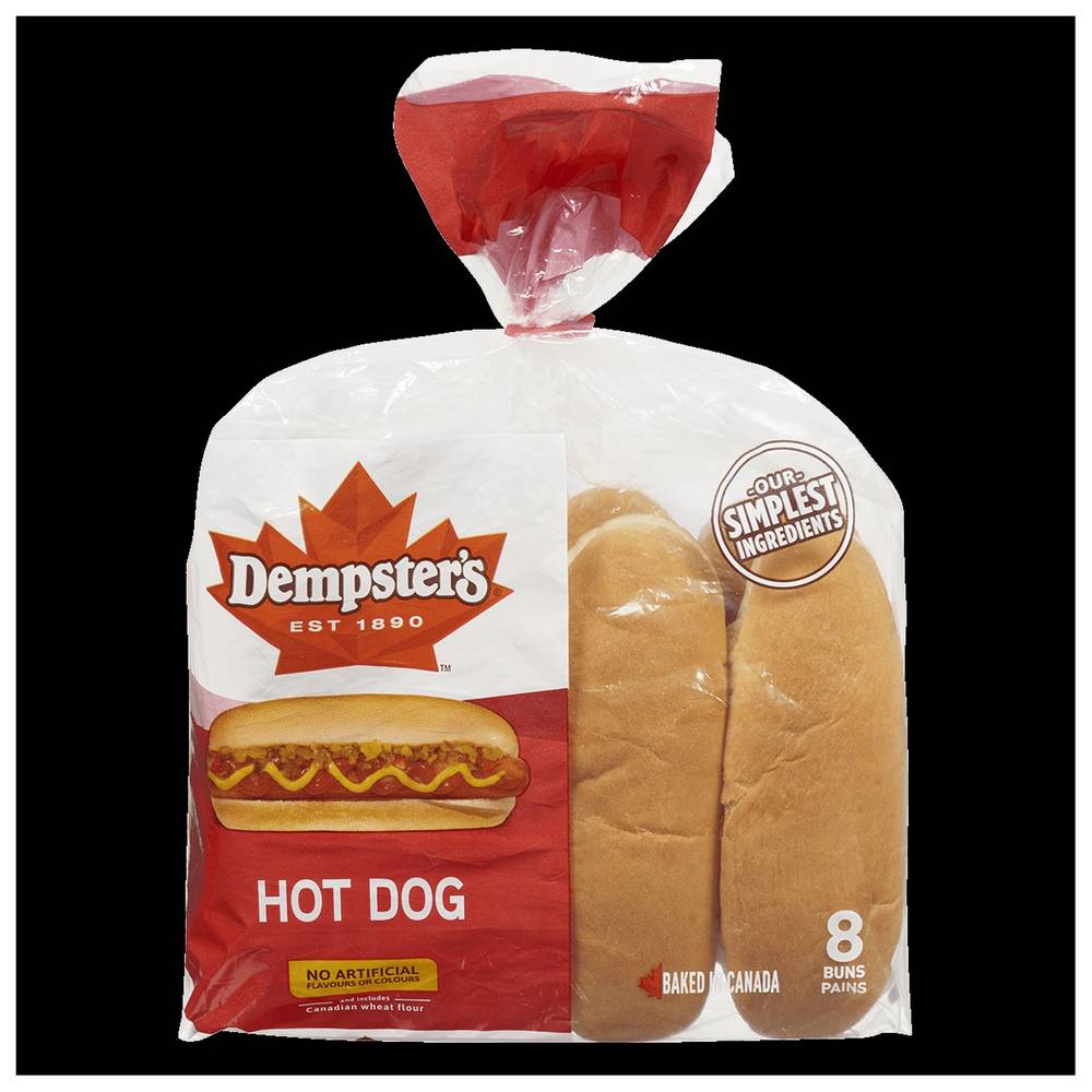 Dempster's Original Hot Dog Buns (376 g, 8 ct)