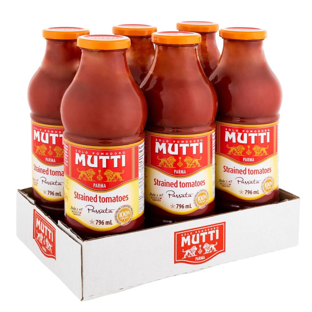 Mutti Parma Coulis De Tomate, 6 X 796 Ml