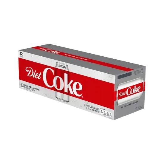 Diet Coke 12oz Can 12-Pack