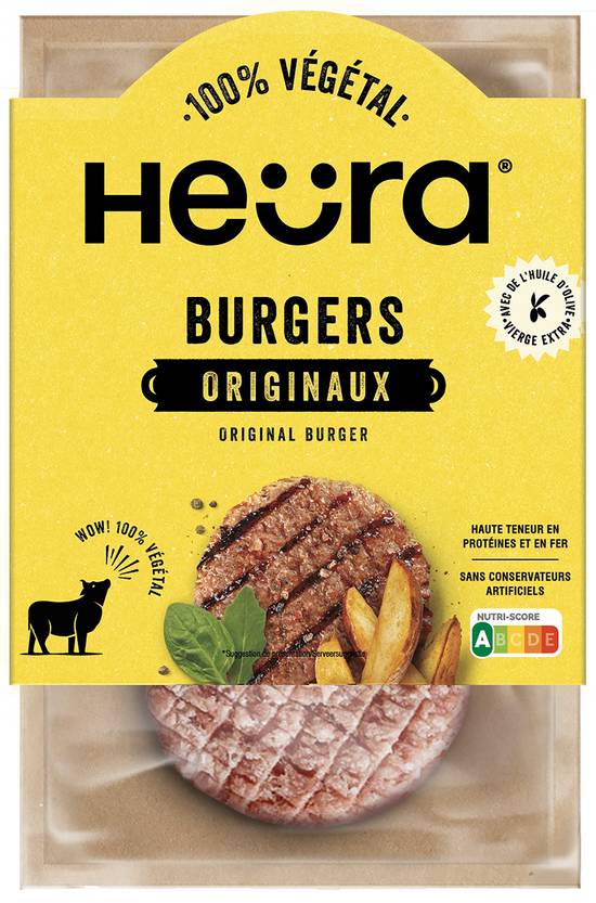 Heura - Burgers 100% végétal