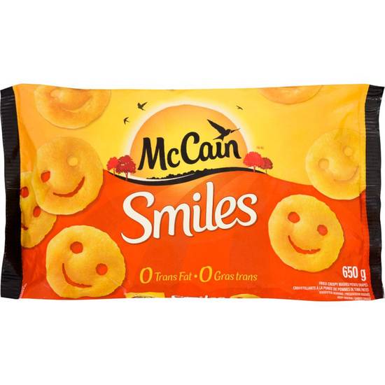 Mc Cain Smiles Fried Crispy Mashed Potato Shapes (650 g)