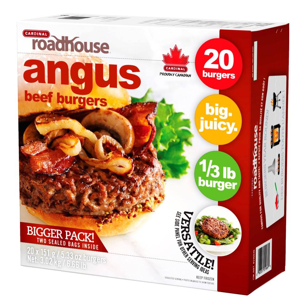 Cardinal Angus Burger 20X151G