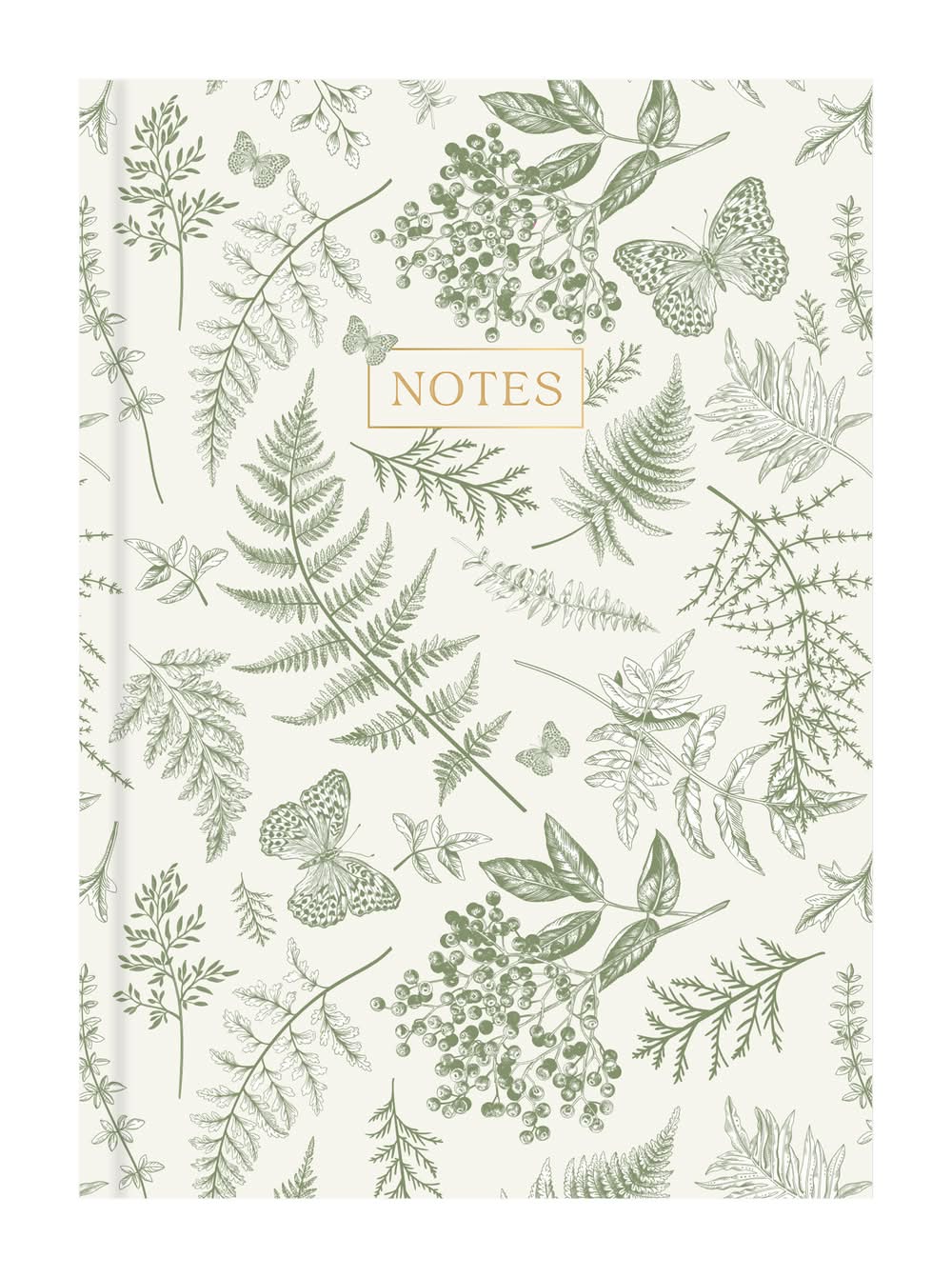 Soft Touch Journal Leaves
