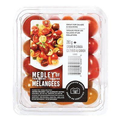 Greenhouse Crown · Mélange de tomates (283 g) - Medley of tomatoes (283 g)