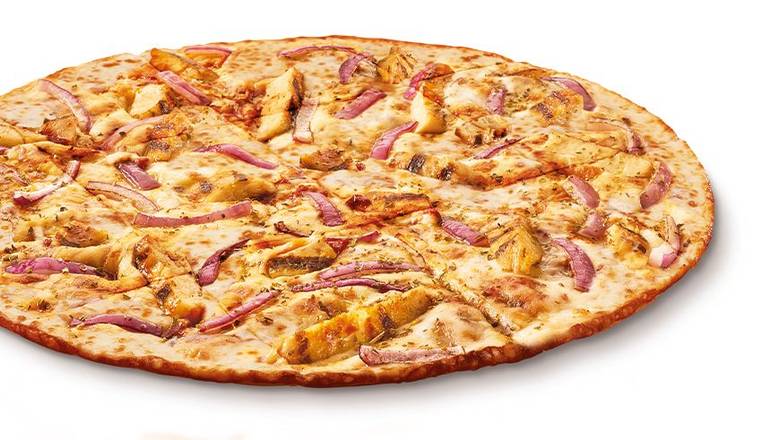 Medium Thin Crust BBQ Chicken