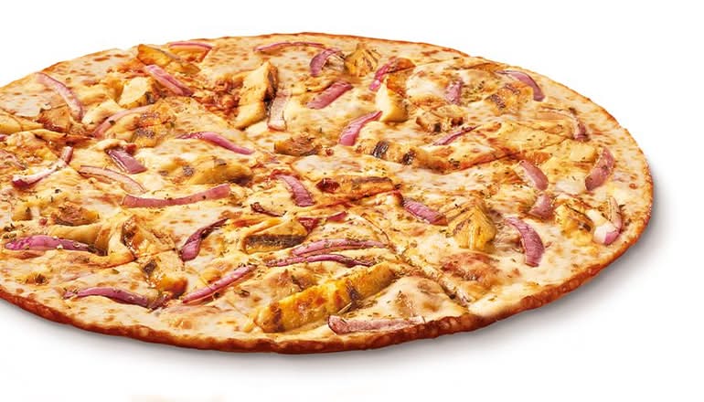 Medium Thin Crust BBQ Chicken