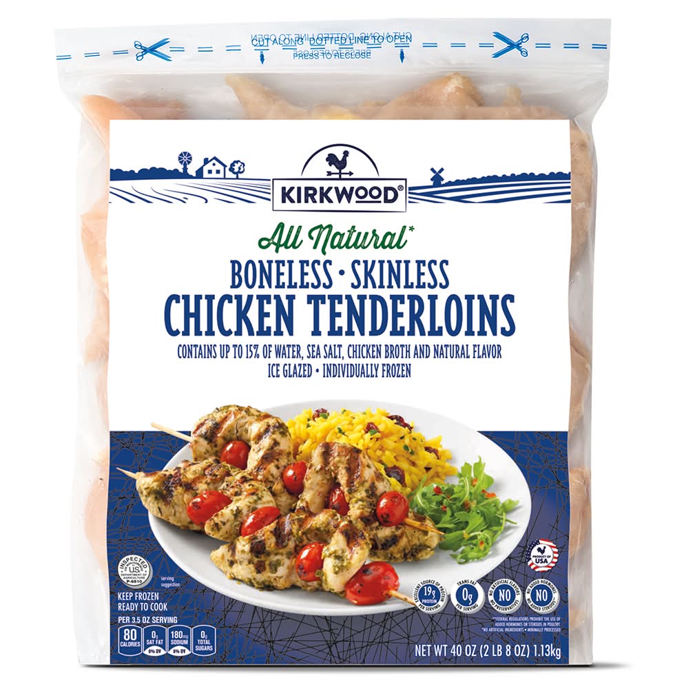 Kirkwood Frozen Chicken Tenderloins