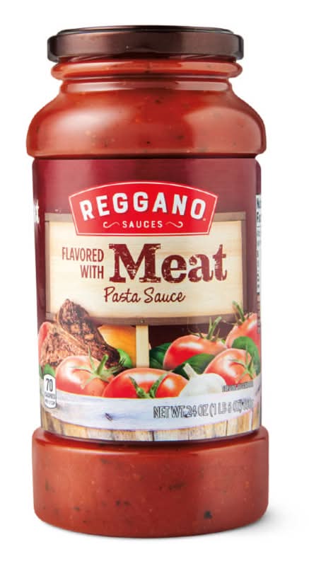 Reggano Pasta Sauce, Meat (24 oz)